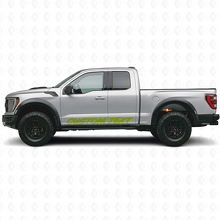 Paire d'autocollants en vinyle pour bannière de porte Power Stroke Compatible avec : Musclecar Superduty Truck_3