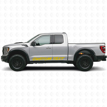 Paire d'autocollants en vinyle pour bannière de porte Power Stroke Compatible avec : Musclecar Superduty Truck_5