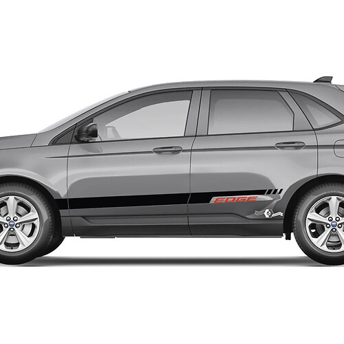 Ford Edge Doors Vinyl Rocker Panel Stripes corps décalque vinyle graphique autocollant 2
