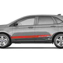 Ford Edge Doors Vinyl Rocker Panel Stripes corps décalque vinyle graphique autocollant 2
 3