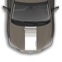 Hood Strobe Vinyl Decal Graphics Sticker ajusté à Suba Outback
 2