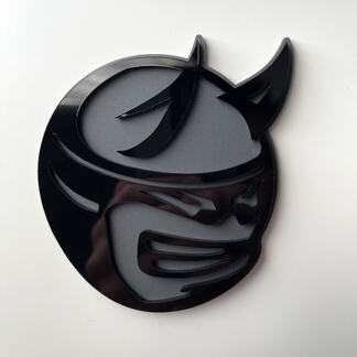 Badge 3D personnalisé Drag Bee Dodge Charger Challenger logo Fender Badges Emblème
