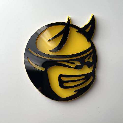 Badge d’aile Drag Bee 3D personnalisé pour Dodge Charger & Challenger