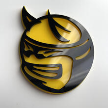 Badge 3D personnalisé Drag Bee Dodge Charger Challenger logo Fender Badges Emblème 2
 2