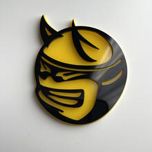 Badge 3D personnalisé Drag Bee Dodge Charger Challenger logo Fender Badges Emblème 2
 7