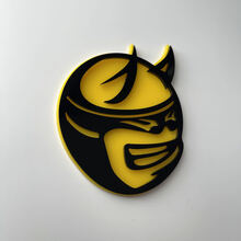 Badge 3D personnalisé Drag Bee Dodge Charger Challenger logo Fender Badges Emblème 2
 8