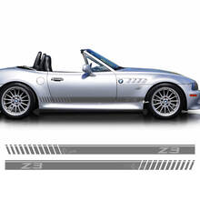 Paire BMW Z3 bandes stroboscopiques portes latérales vinyle autocollant autocollant
 2