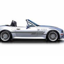 Paire BMW Z3 Z rayures portes latérales vinyle autocollant autocollant
 3