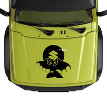 Suzuki JIMNY Hood Dragon on Sun Logo autocollant graphique
 2