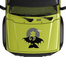 Suzuki JIMNY Hood Dragon on Sun Logo autocollant graphique
 3