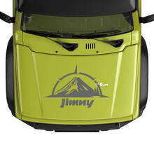 Suzuki JIMNY Hood Mountain Compass Logo autocollant graphique
 3