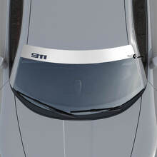Autocollant vinyle bande pare-brise logo 911 pour Porsche 911_3