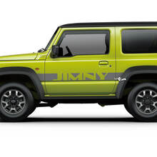 Paire Suzuki JIMNY Bandes latérales Portes Autocollant avant Logo Lignes autocollant graphique
 3