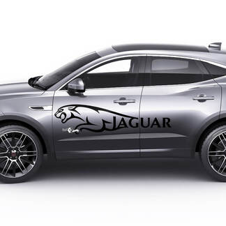 Jaguar E-Pace Side Logo Jaguar Doors Graphics décalcomanie Logo autocollant
