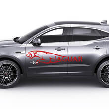 Jaguar E-Pace Side Logo Jaguar Doors Graphics décalcomanie Logo autocollant
 2