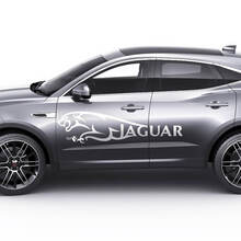 Jaguar E-Pace Side Logo Jaguar Doors Graphics décalcomanie Logo autocollant
 3