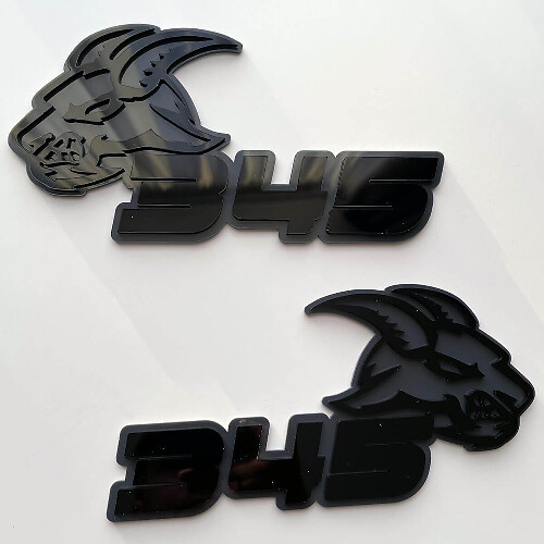Ecusson 3D d'aile Goat 345