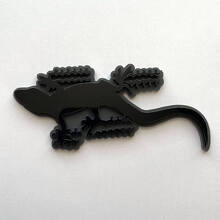 Badge Gecko 3D Badges d'aile Emblème_4