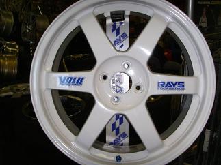 Volk Racing Wheel Decals autocollant de décalque de vinyle de course TE37