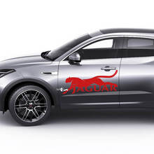 Jaguar Logo Cat E-Pace Portes latérales Graphiques décalcomanie Logo autocollant
 2