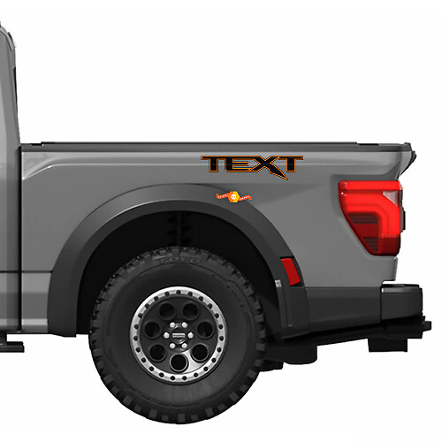 Kit d'autocollants vinyle avec graphismes personnalisés pour Musclecar truck power truck R
