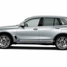 M Logo Stripes pour BMW X5 G05 Portes latérales Autocollant en vinyle
 3