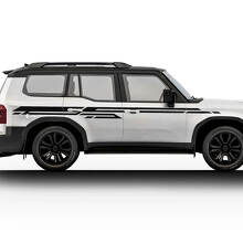 Kit de stickers latéraux en vinyle pour Toyota Land Cruiser Prado 2024
 3