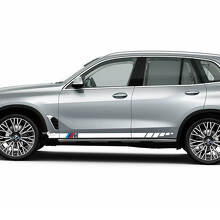 Accents M Logo Stripes pour BMW G05 Portes latérales Autocollant en vinyle
 3