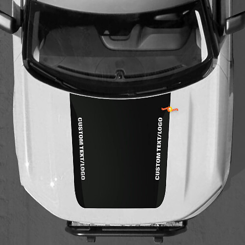 Nouveau Ford Bronco 2021 2022 Texte personnalisé Capot Vinyle Autocollant Kit Autocollant Graphique
