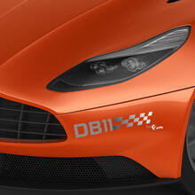 Paire d'autocollants en vinyle pour pare-chocs avant Aston Martin DB11 2 couleurs - Dégradé
 2