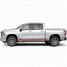 Bandes Vinyle en Nid d'Abeille pour Portes et Bas de Caisse pour Chevrolet Silverado 1500 Nouvelle Génération 2027_4