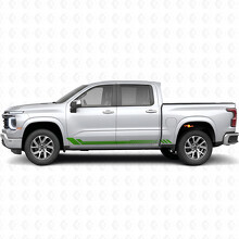 Bandes Vinyle en Nid d'Abeille pour Portes et Bas de Caisse pour Chevrolet Silverado 1500 Nouvelle Génération 2027_6