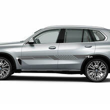 Bandes latérales pour portes latérales BMW G05, autocollant en vinyle
 3
