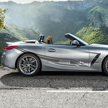 Autocollant de décalque de vinyle de porte latérale Tribal M Logo BMW Z4
 3