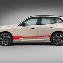 Kit d'autocollants en vinyle décoratifs pour bandes latérales de porte pour BMW X3 G01/F25_2