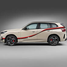 BMW X3 G01 F25 Portes latérales Trois bandes Vinyl Decal Sticker
 2