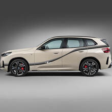 BMW X3 G01 F25 Portes latérales Trois bandes Vinyl Decal Sticker
 3