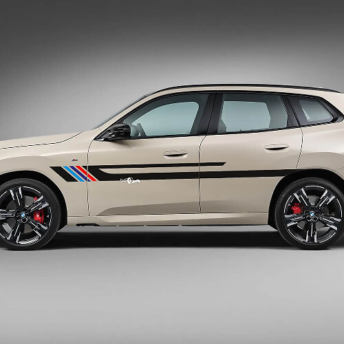 BMW X3 G01 F25 M Stripes Portes Latérales Autocollant Autocollant Vinyle
