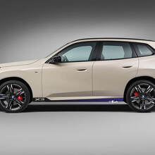 BMW X3 G01 F25 Logo Rayures Portes Latérales Dégradé Couleur Autocollant Autocollant Vinyle
 2