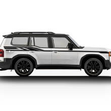 Toyota Land Cruiser Portes Rayures Autocollants Décalcomanies Vinyle Graphique Autocollants Kit 2
 2