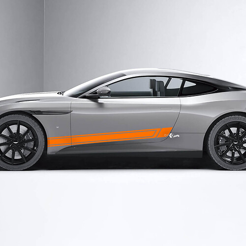 Autocollants latéraux Aston Martin DB11 ou autres modèles Portes latérales Autocollants en vinyle

