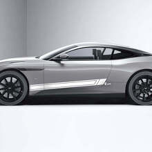 Autocollants Vinyle Bande Latérale 3 Pour Aston Martin DB11 2
