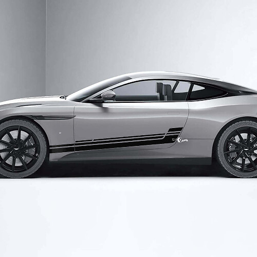 Autocollants Vinyle Bandes Portes Latérales 4 Pour Aston Martin DB11