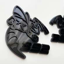 Hornet Bee 392 Badge 3D Gris vs Noir Badges Fender Emblème
 2