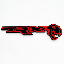 Badge TRX 3D noir vs rouge, emblème de garde-boue
 4