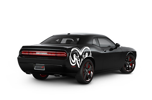 Autocollant latéral en vinyle Dodge Ram s'adapte à n'importe quel chargeur Challenger Magnum Avenger
