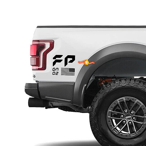 Ford Raptor FP Performance US Gen 2 Kit d'autocollants pour chevet inférieur
