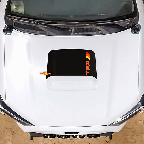 TRD Bigfoot Hood Blackout Decal pour Toyota Tacoma 2e génération ou 4Runner - Autocollant vinyle personnalisé

