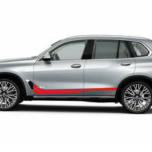 Kit d’autocollants à rayures latérales personnalisés pour graphiques en vinyle BMW X5 G05
 2