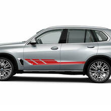 Kit d'autocollants à rayures latérales stroboscopiques pour BMW X5 G05 - Graphiques en vinyle personnalisés
 2